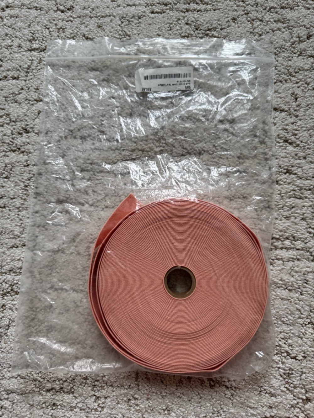 Pink Pointe Shoe Elastic Bolt